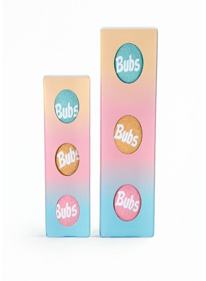 بوبس كرات BubS الممتازة والمتينة التي تصدر صوتاً للكلاب والقطط، عبوة من 3 كرات (2 بوصة) - على شكل كرة تنس، قابلة للارتداد، تفاعلية، آمنة وتدوم طويلاً، ألعاب جلب للحيوانات الأليفة من أجل متعة لا نهاية لها (صغيرة) - Image 1